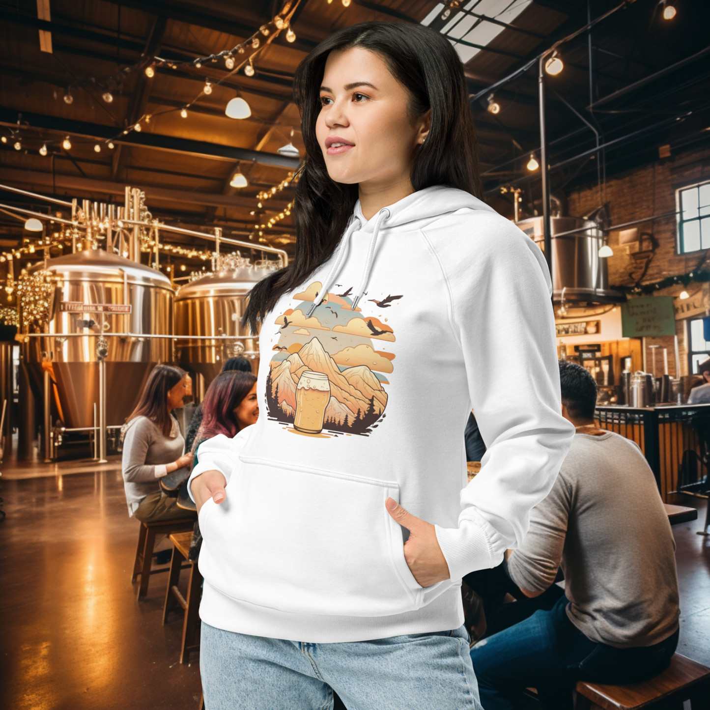 Mountaintop Beer-Topia Comfort Hoodie