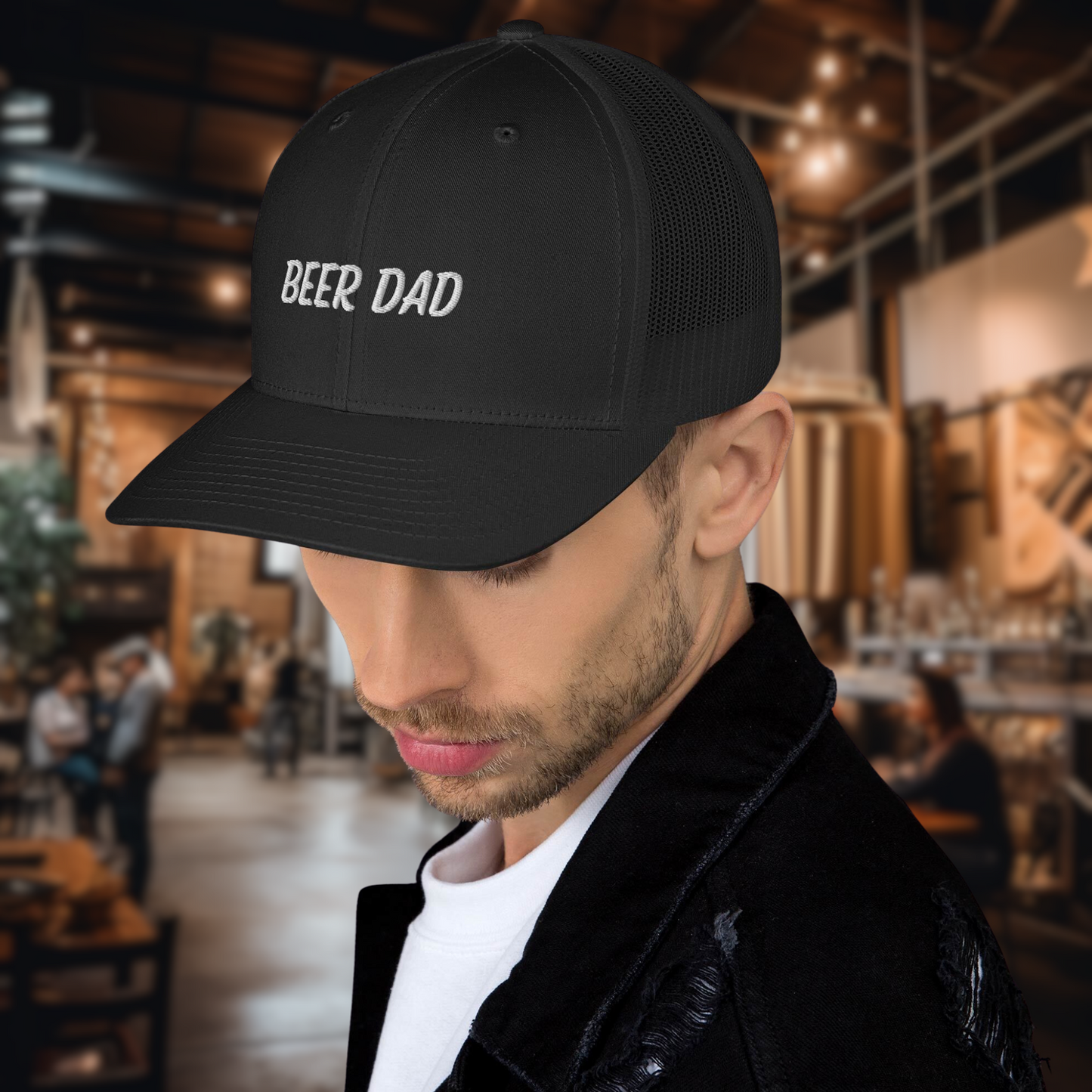 Beer Dad Trucker Cap