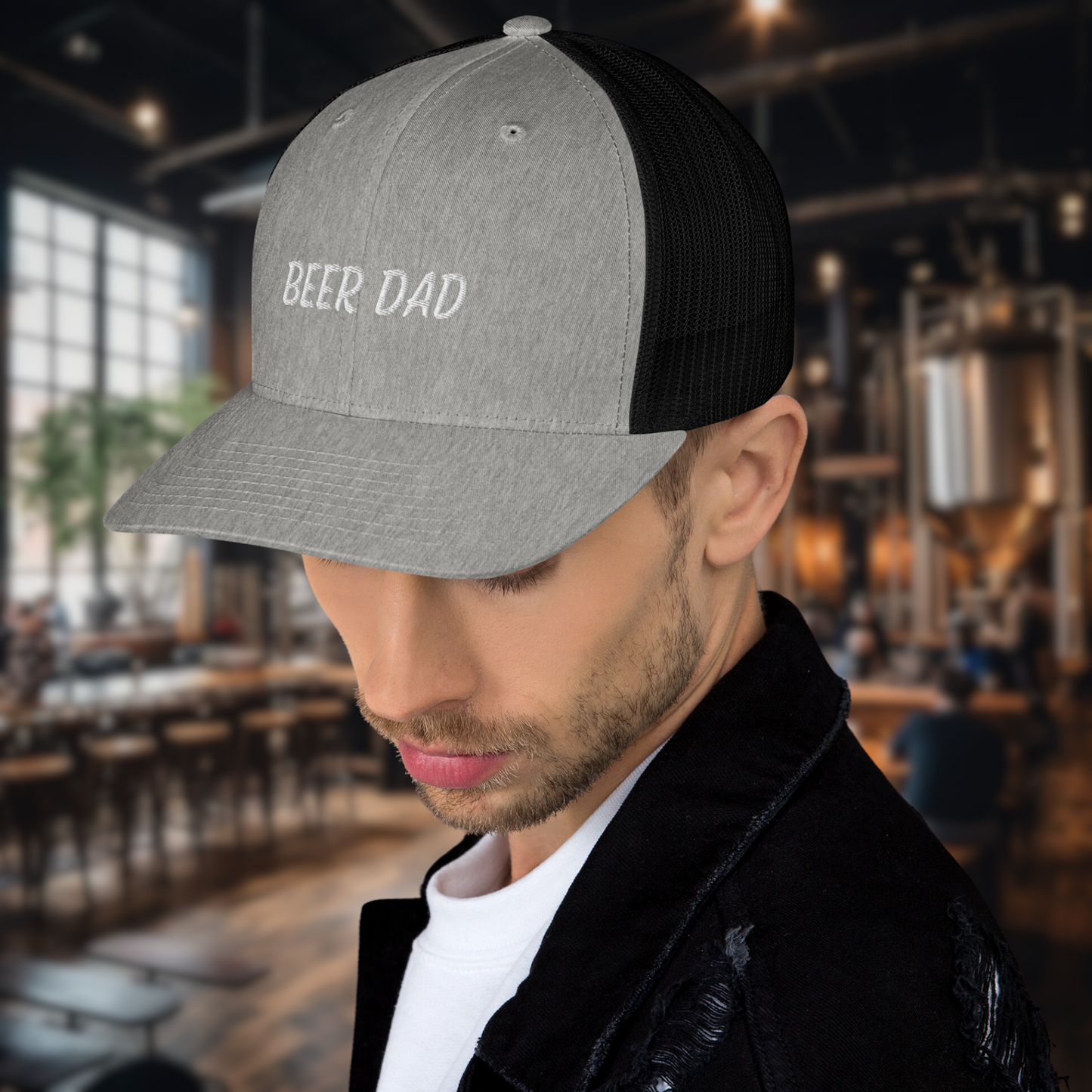 Beer Dad Trucker Cap