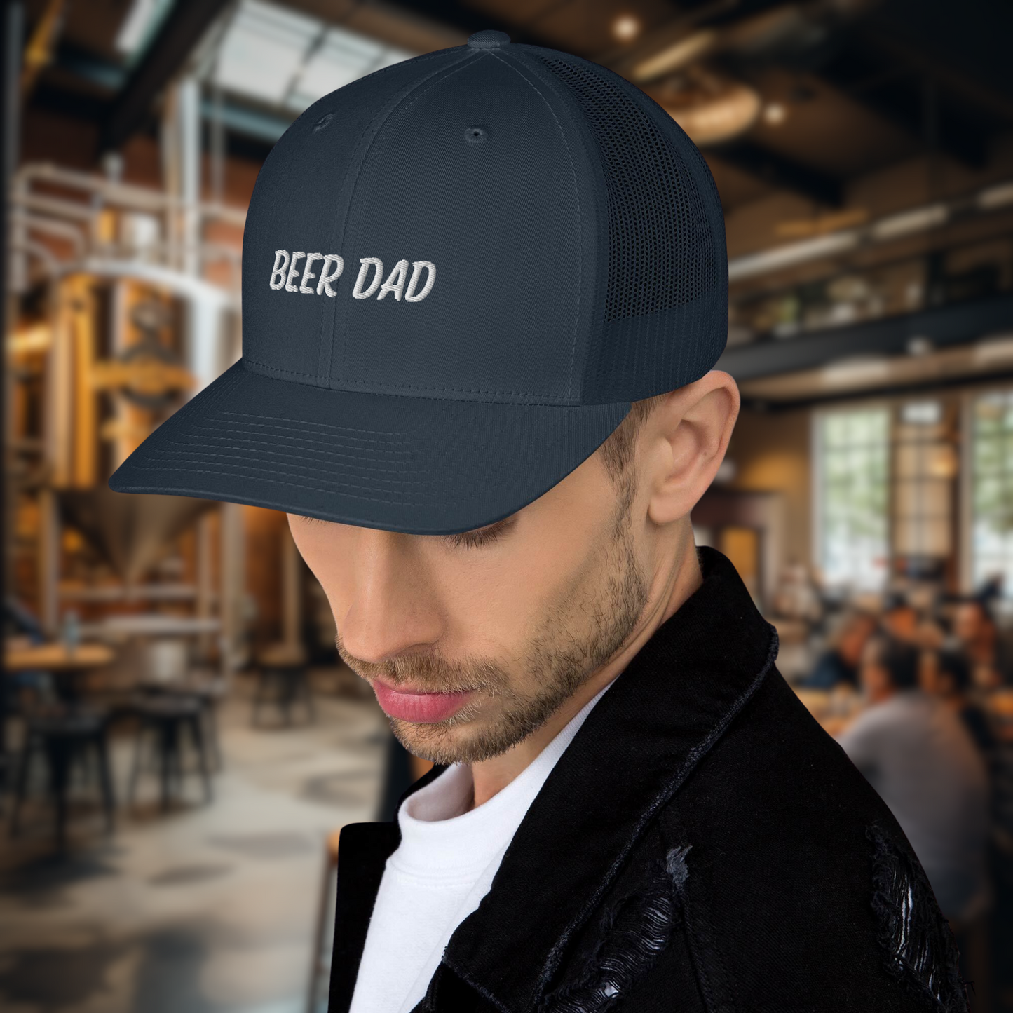 Beer Dad Trucker Cap