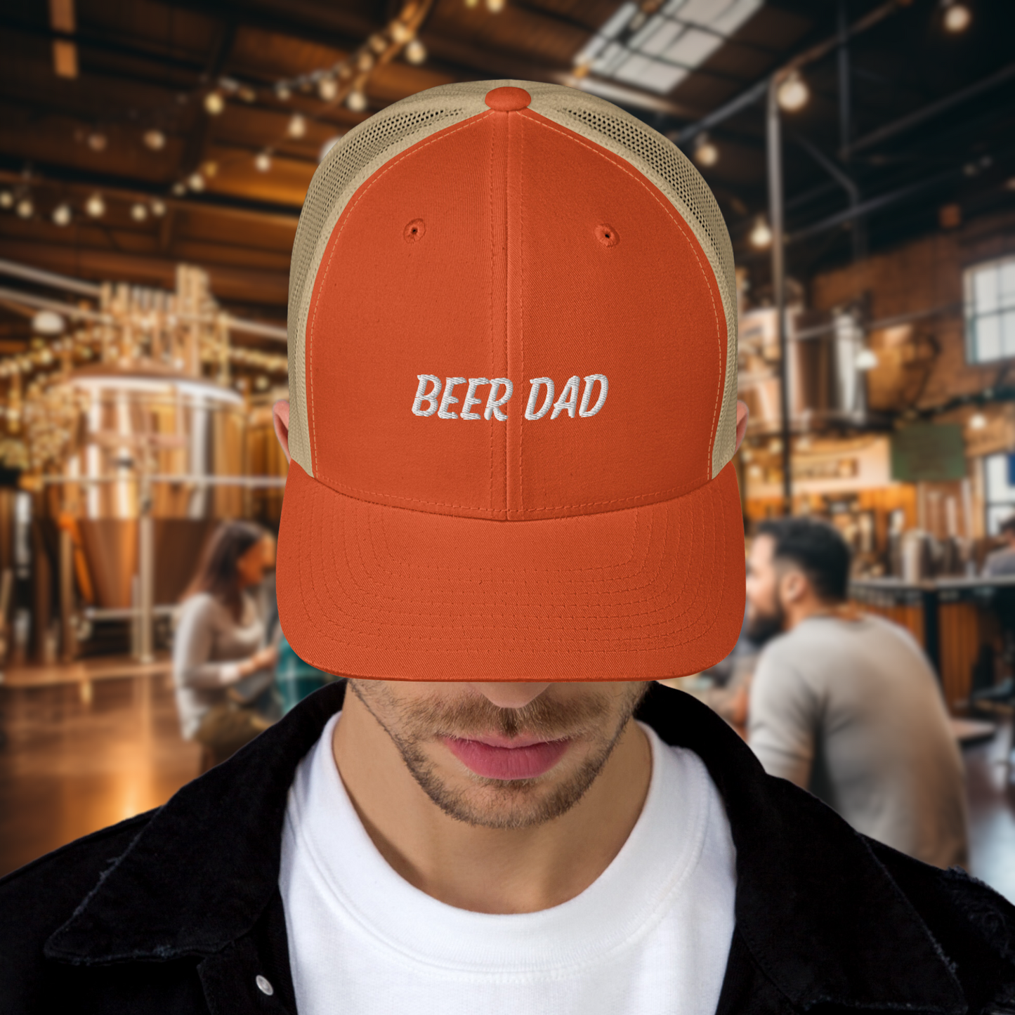 Beer Dad Trucker Cap