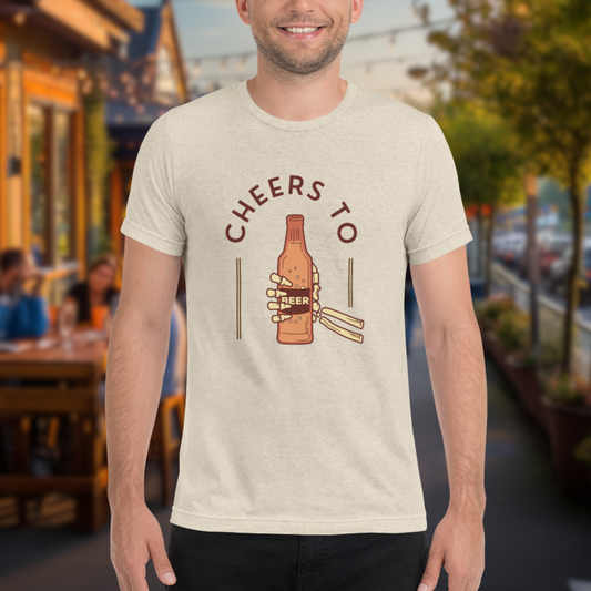 Cheers to Beer Skeleton T-shirt