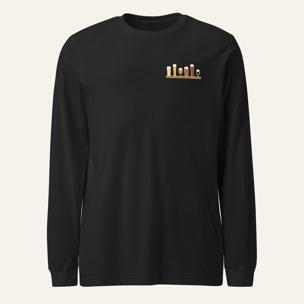 Christmas Flight 2026 Long Sleeve T-Shirt in Black Heather