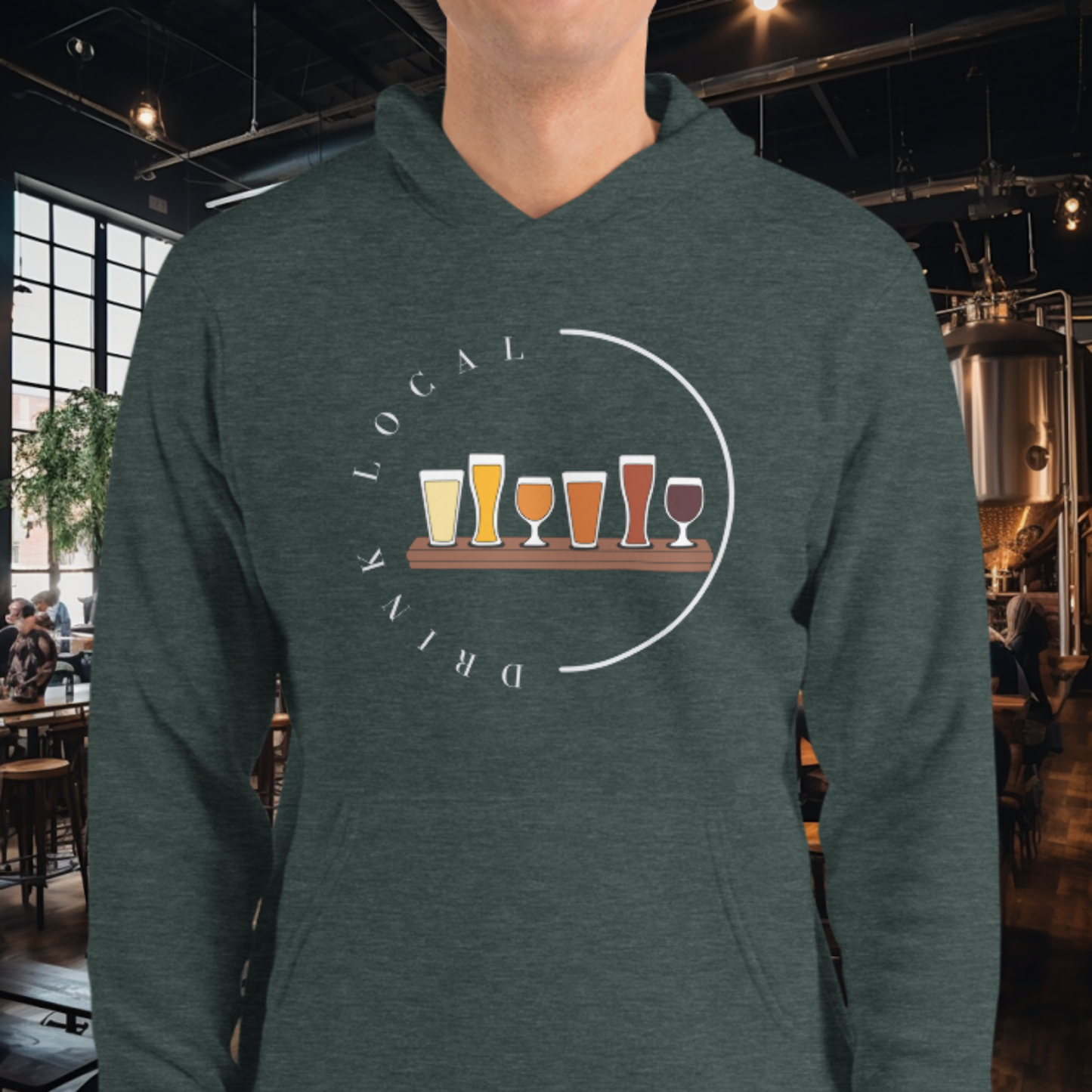 Drink Local - Flight Hoodie