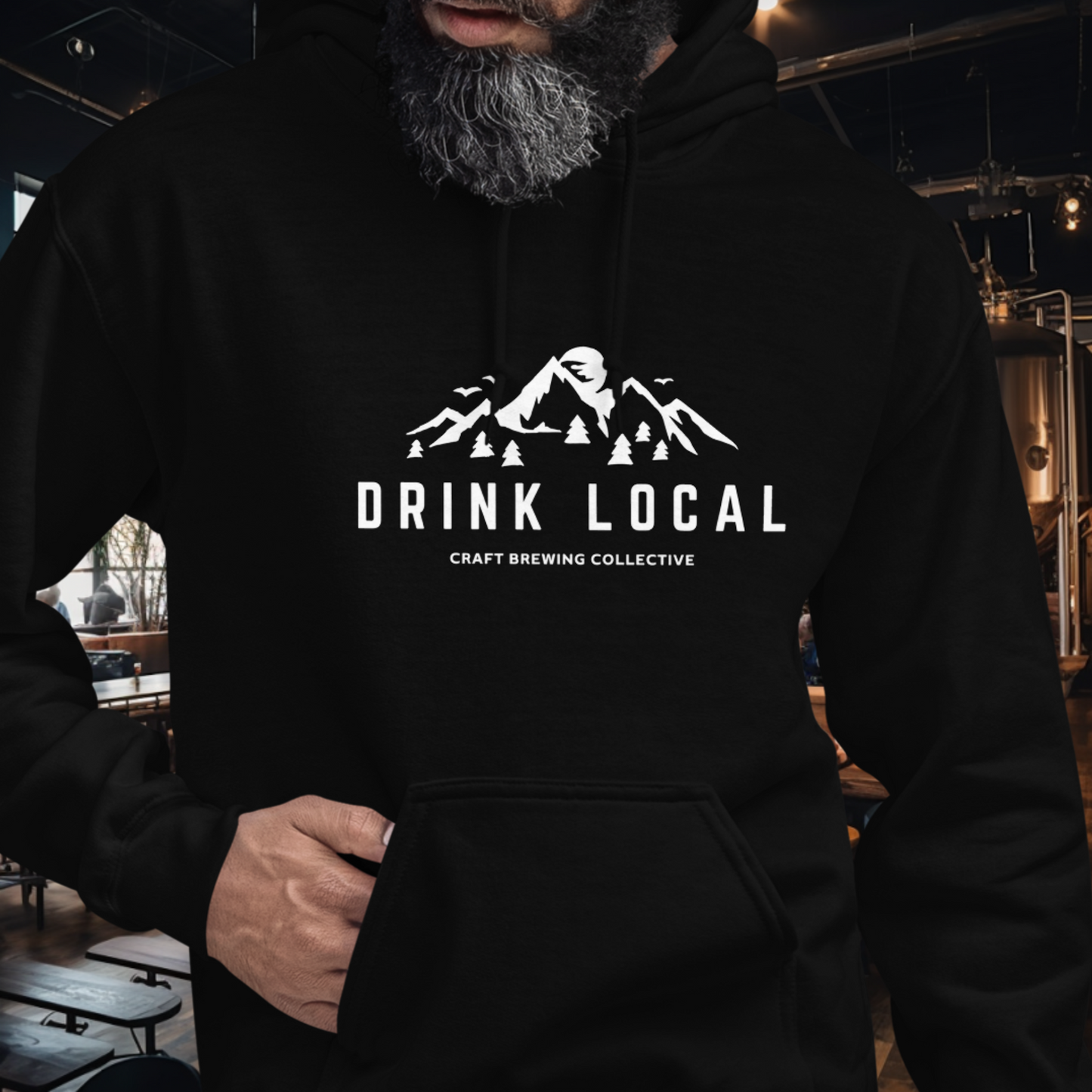 Drink Local Mountaintop Hoodie