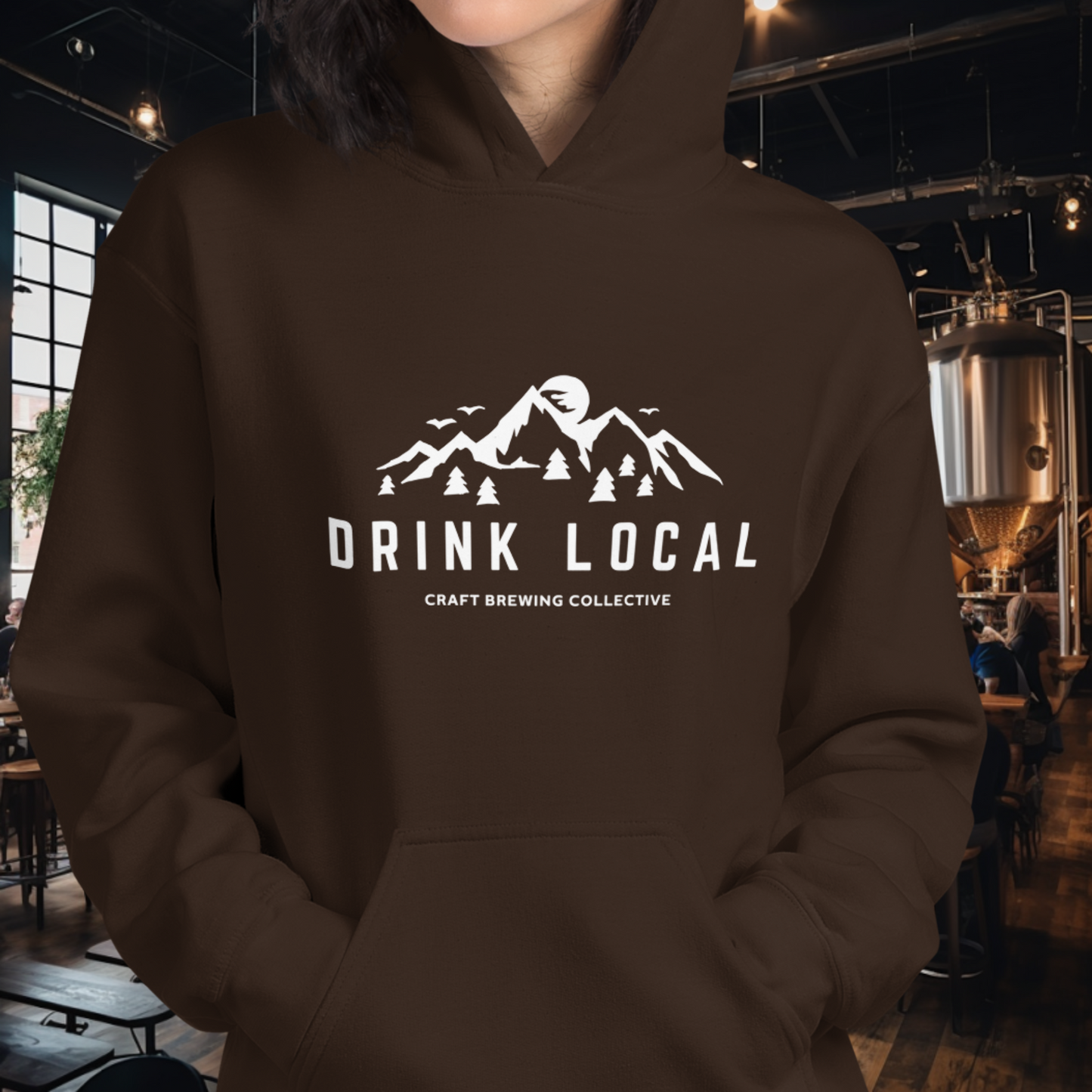 Drink Local Mountaintop Hoodie