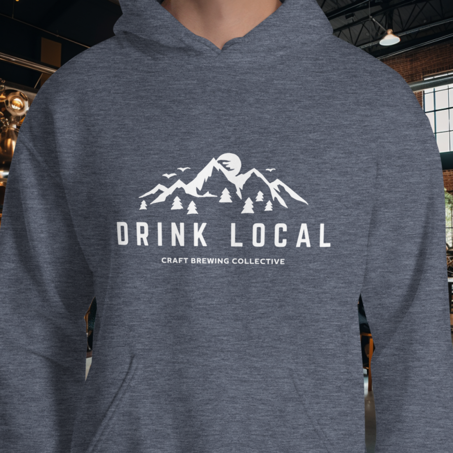 Drink Local Mountaintop Hoodie