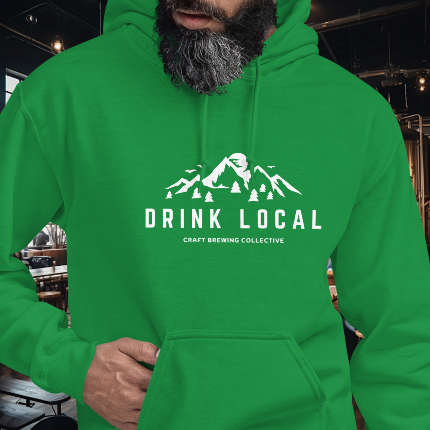 Drink Local Mountaintop Hoodie