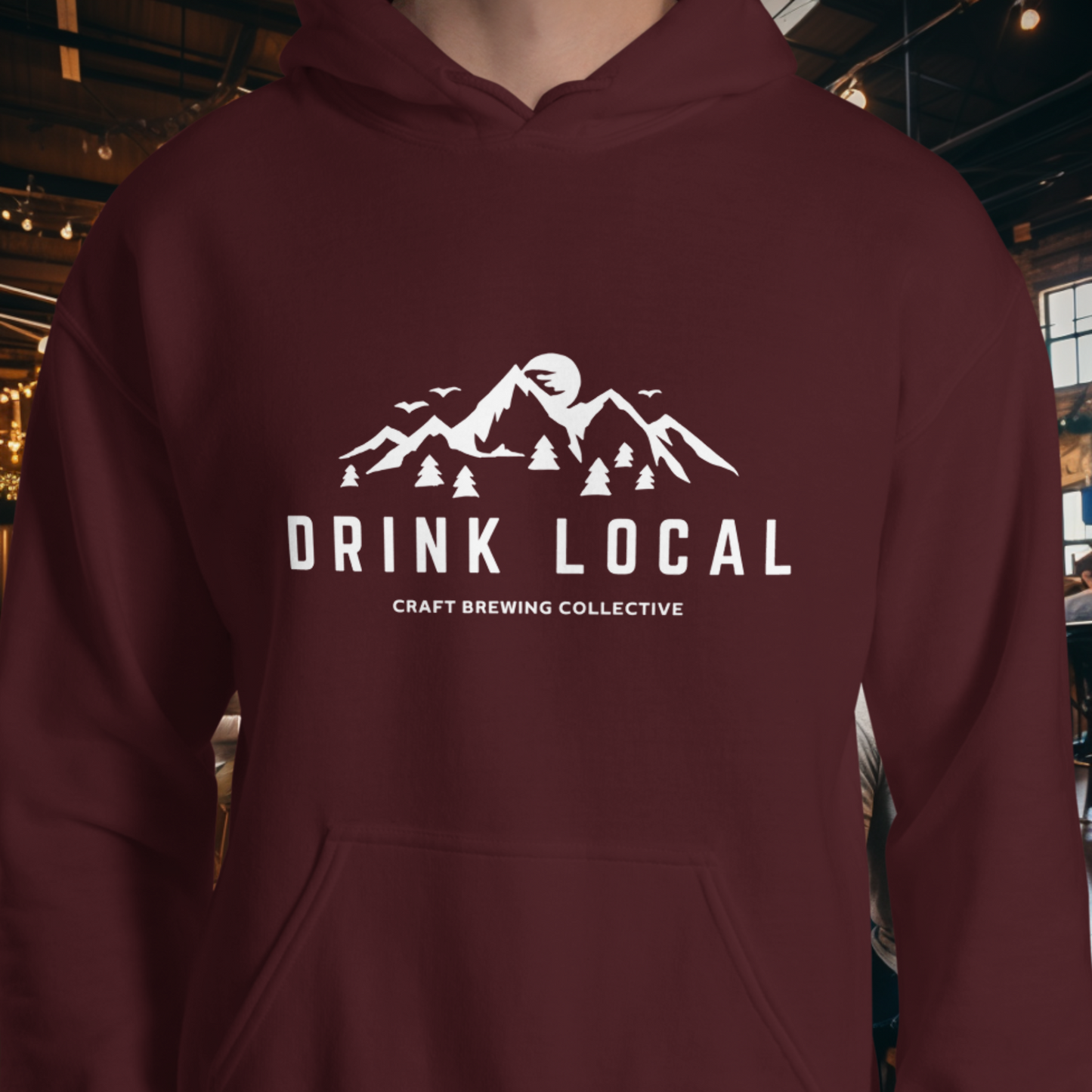 Drink Local Mountaintop Hoodie