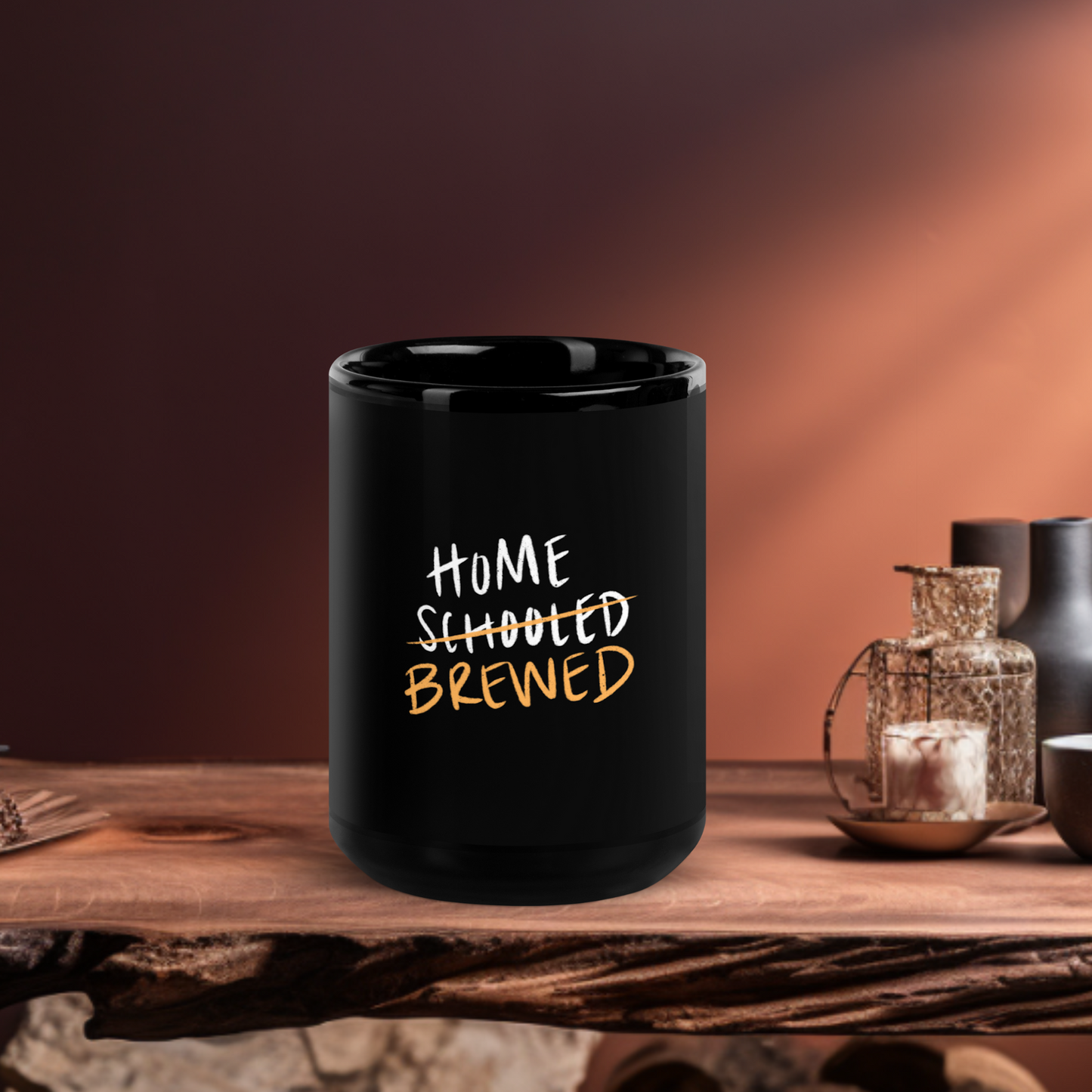 Home Brewed Coffee Mug