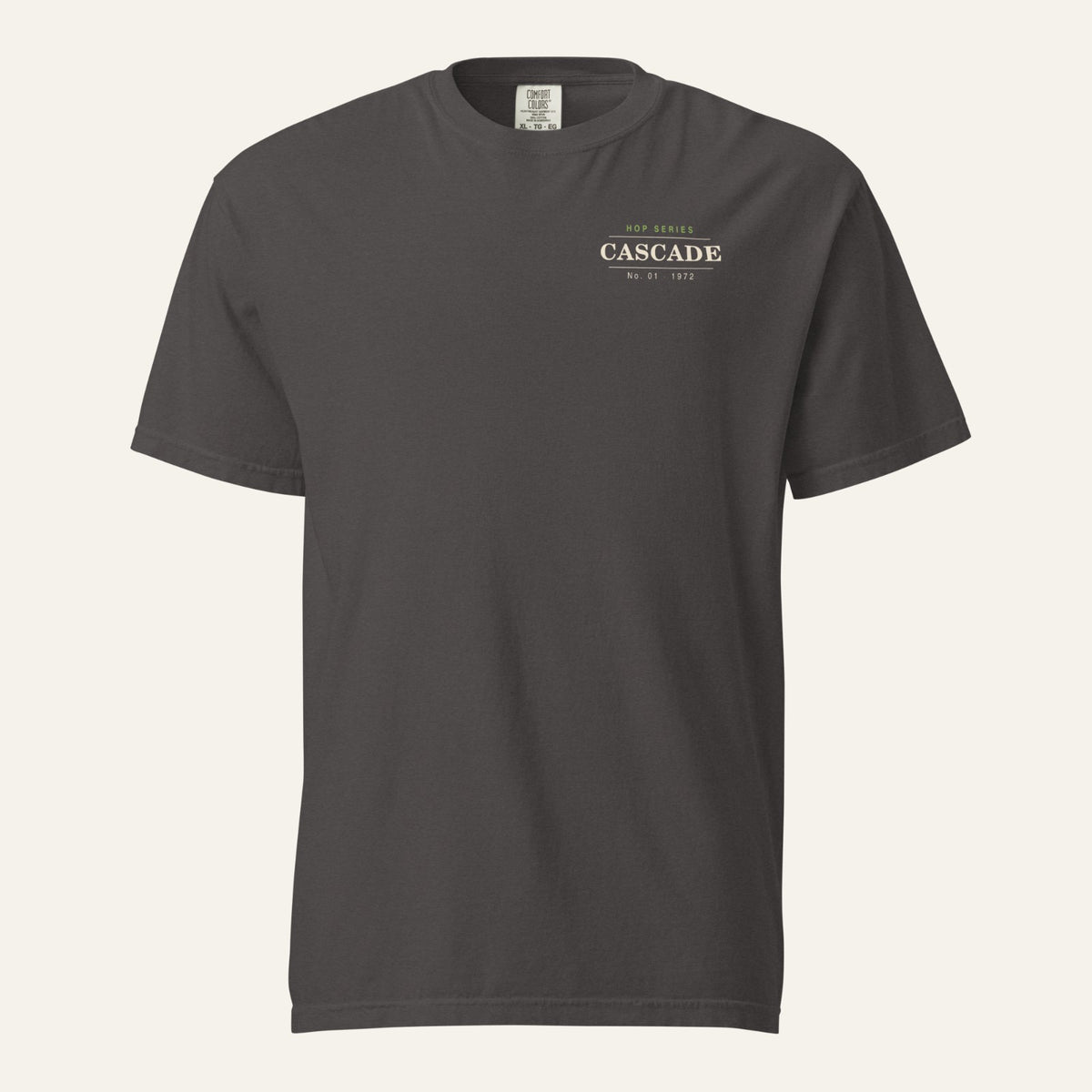 Hop Series: Cascade T-Shirt in Graphite
