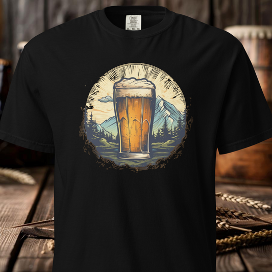 Hops on Top T-Shirt in Black