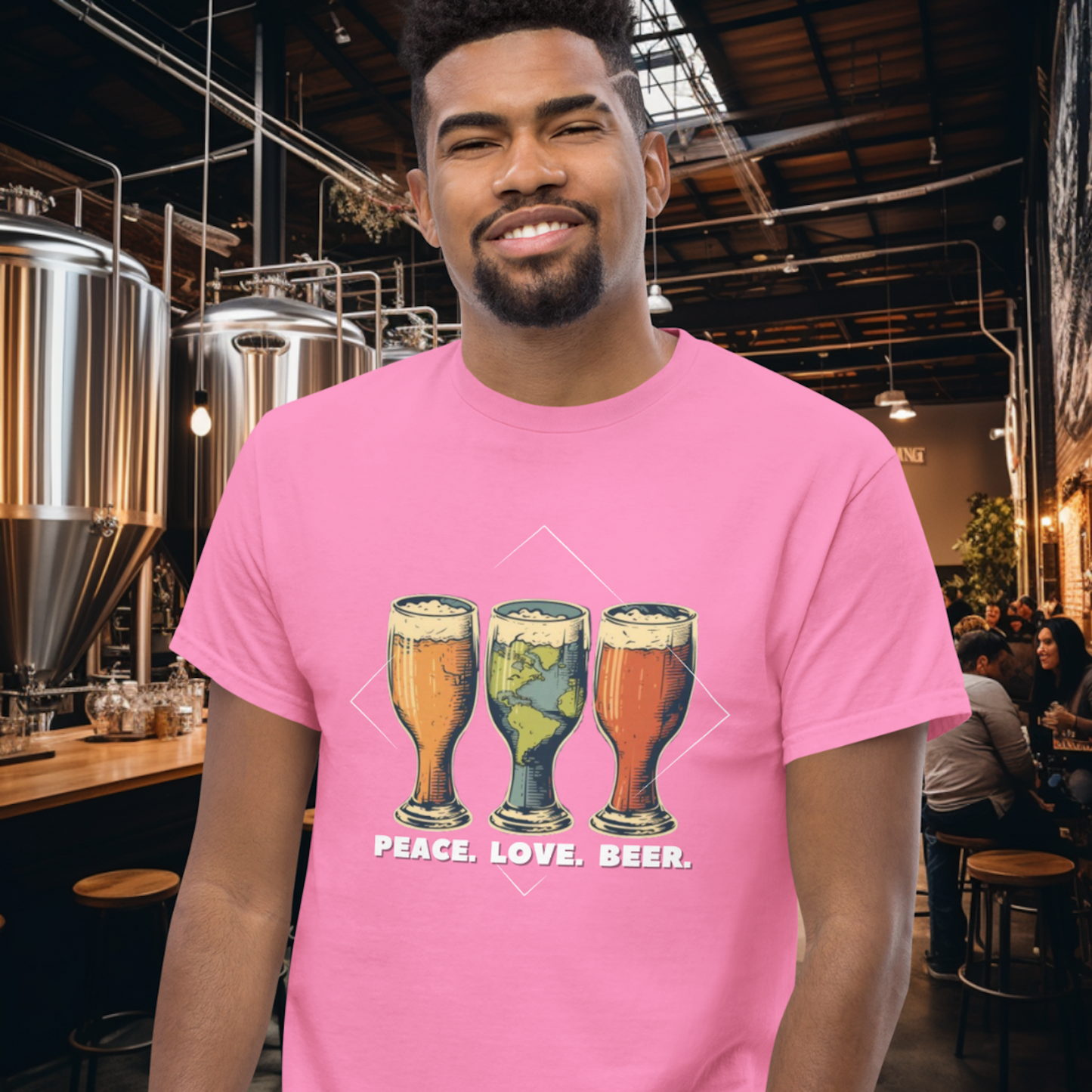 Peace Love Beer T-Shirt