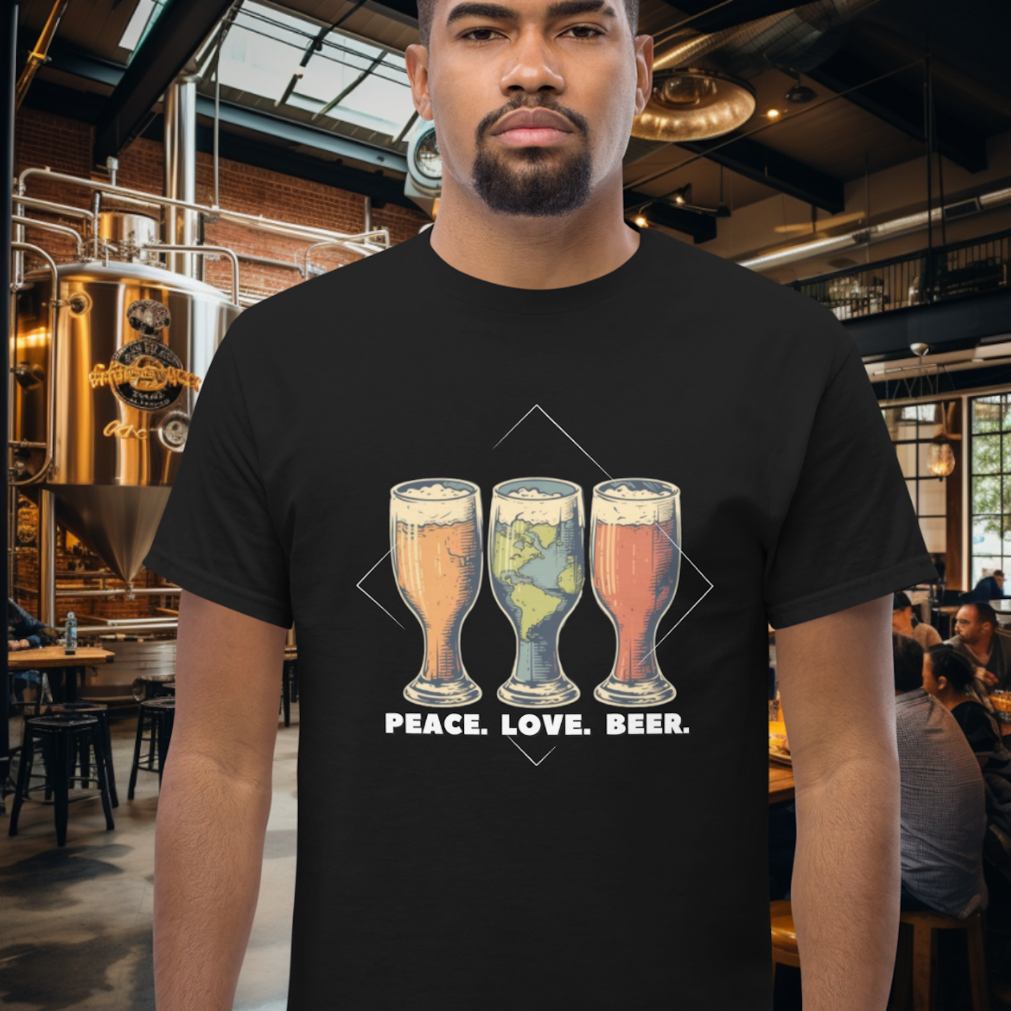 Peace Love Beer T-Shirt