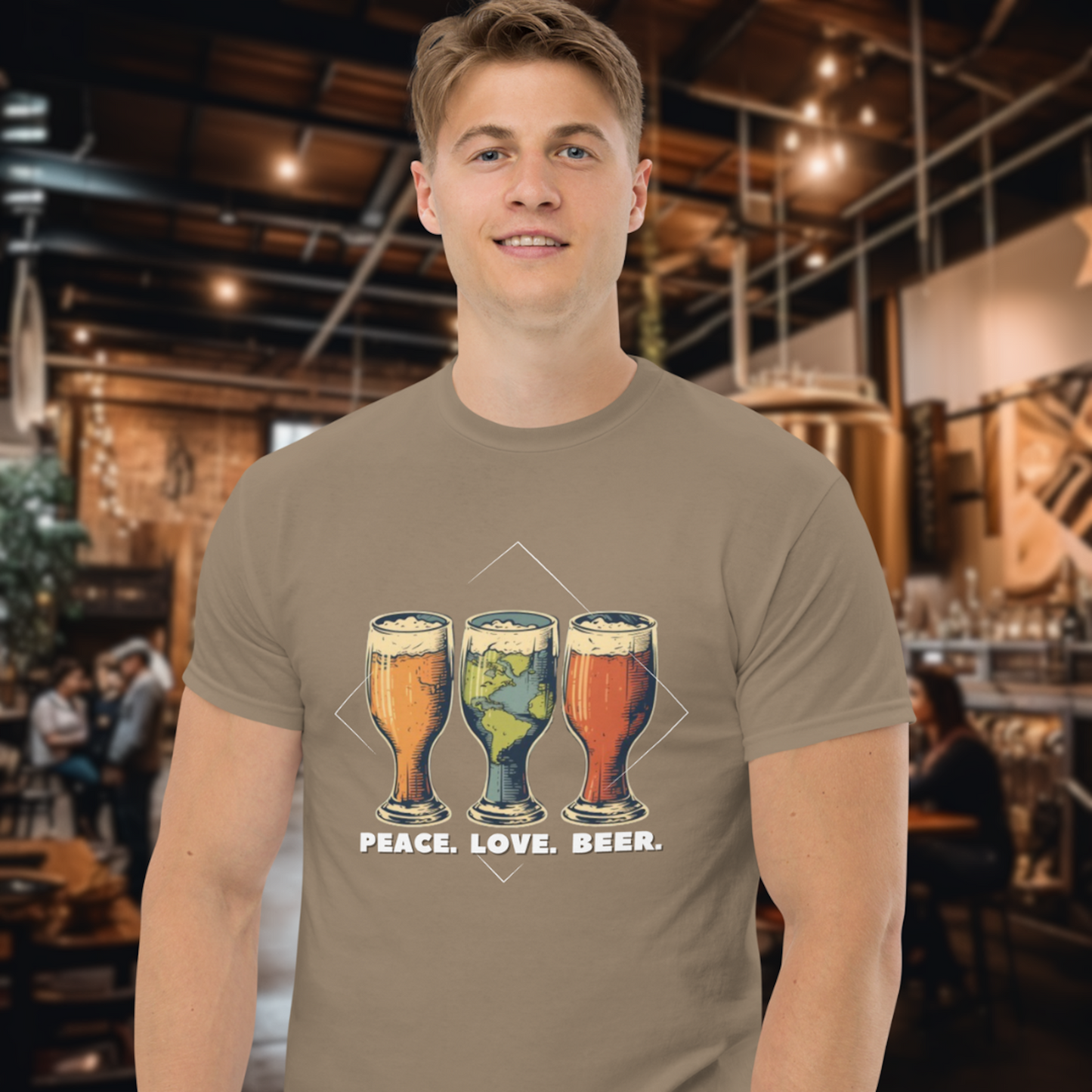 Peace Love Beer T-Shirt