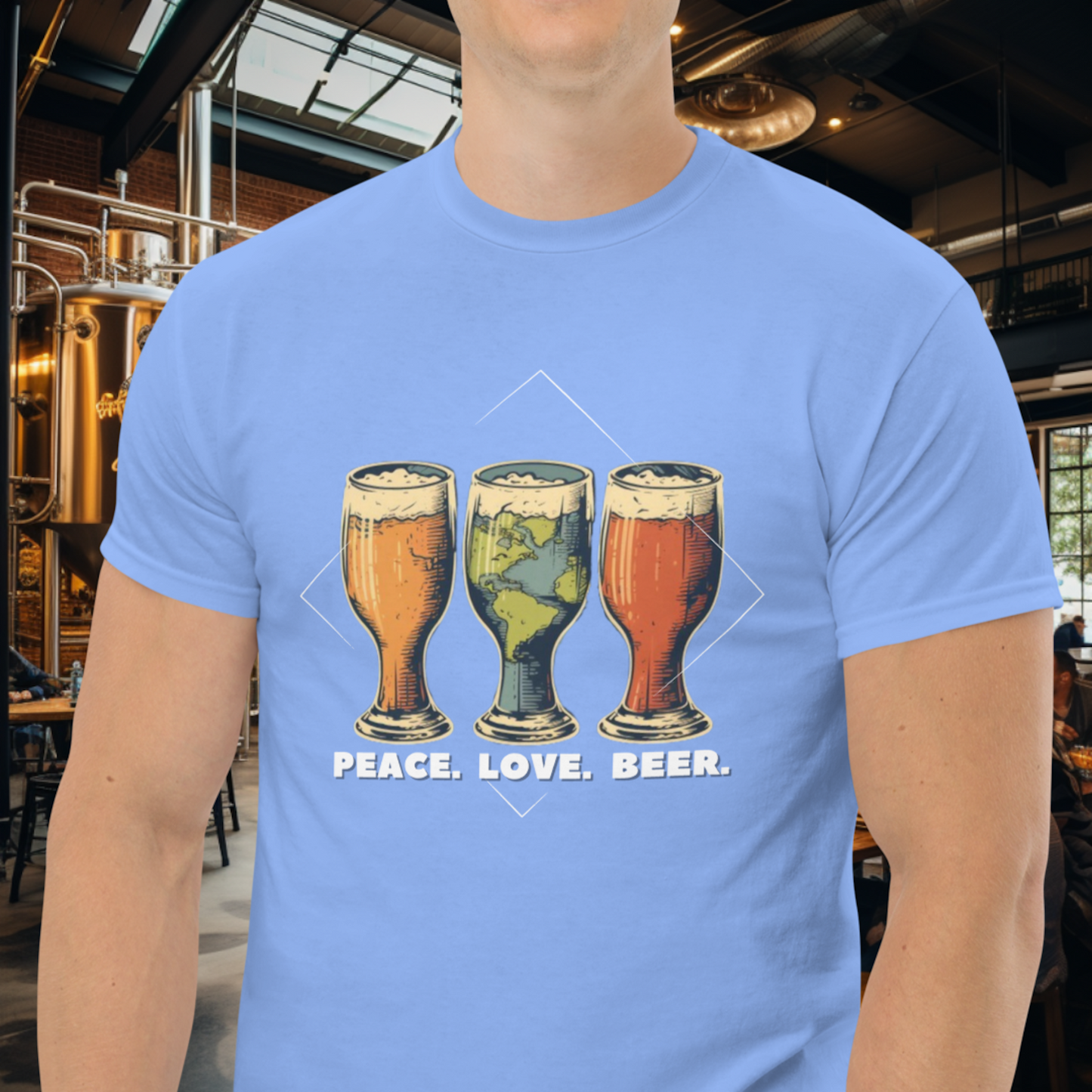 Peace Love Beer T-Shirt