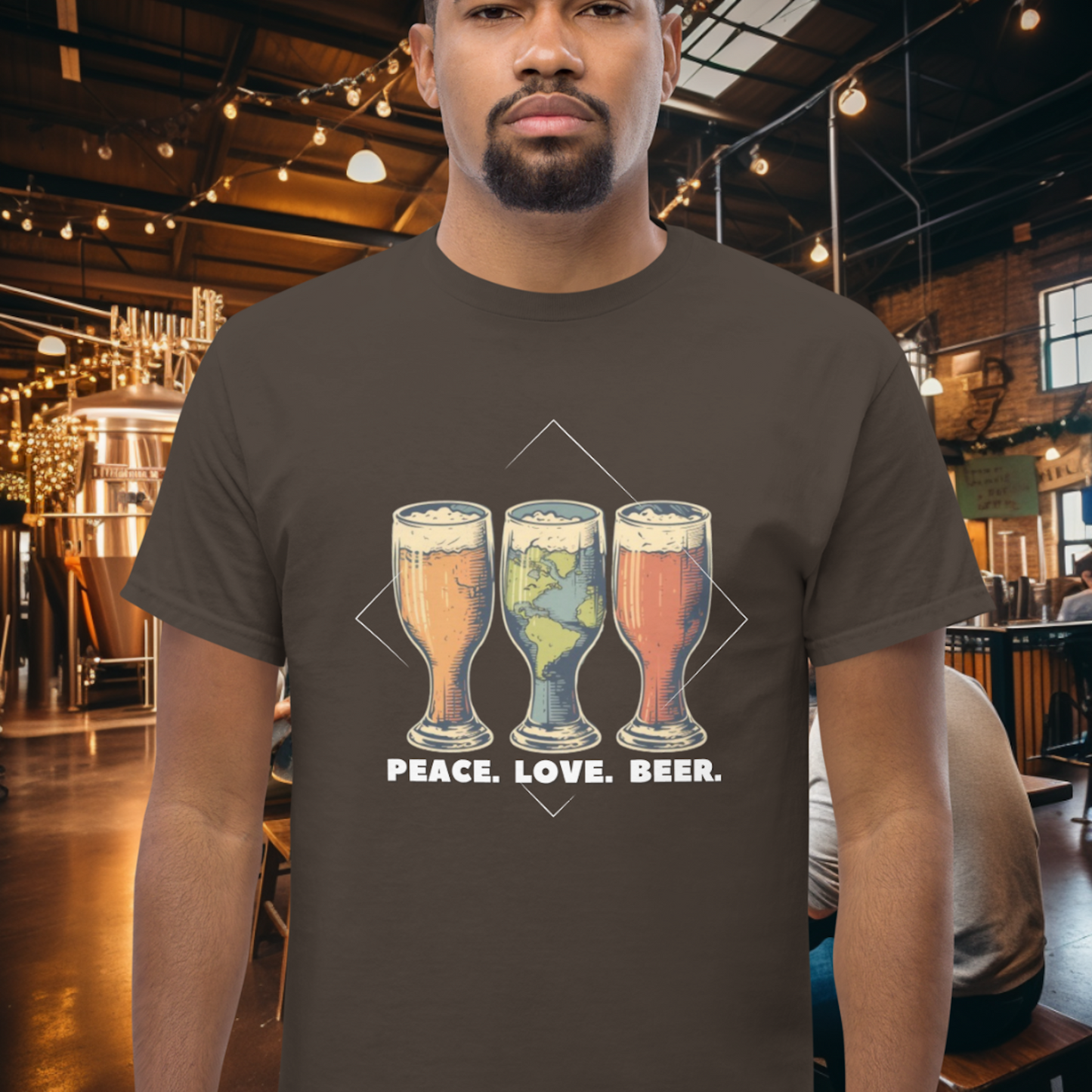 Peace Love Beer T-Shirt