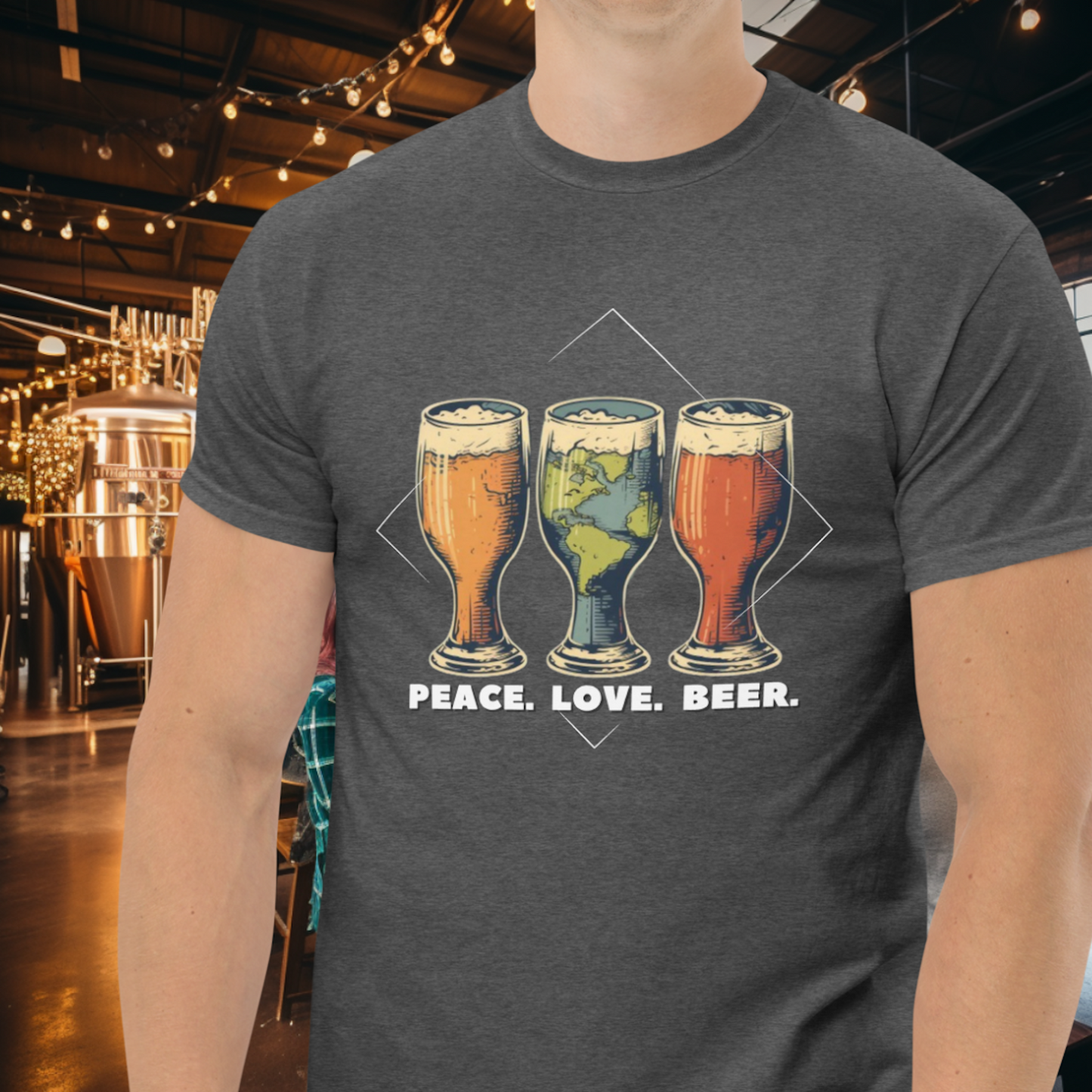 Peace Love Beer T-Shirt