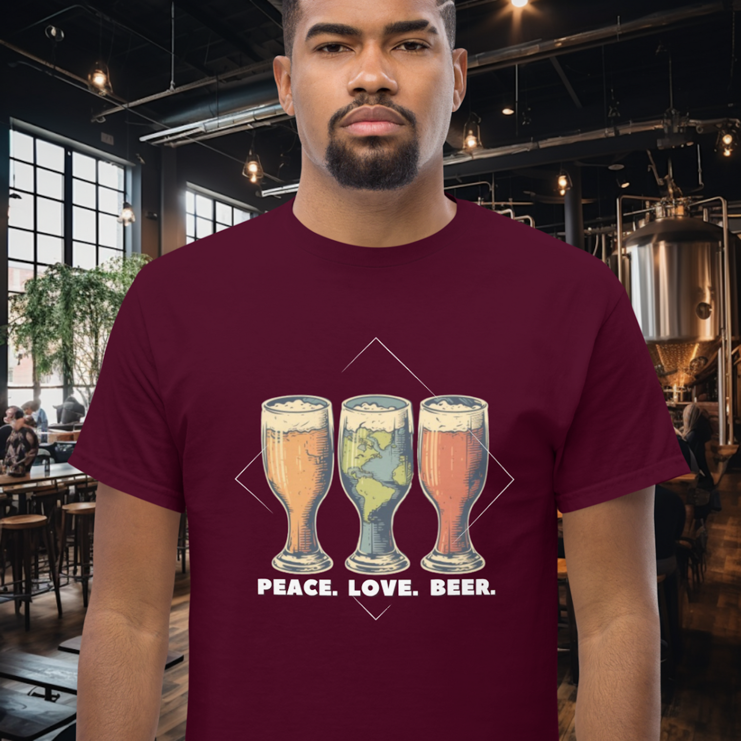 Peace Love Beer T-Shirt