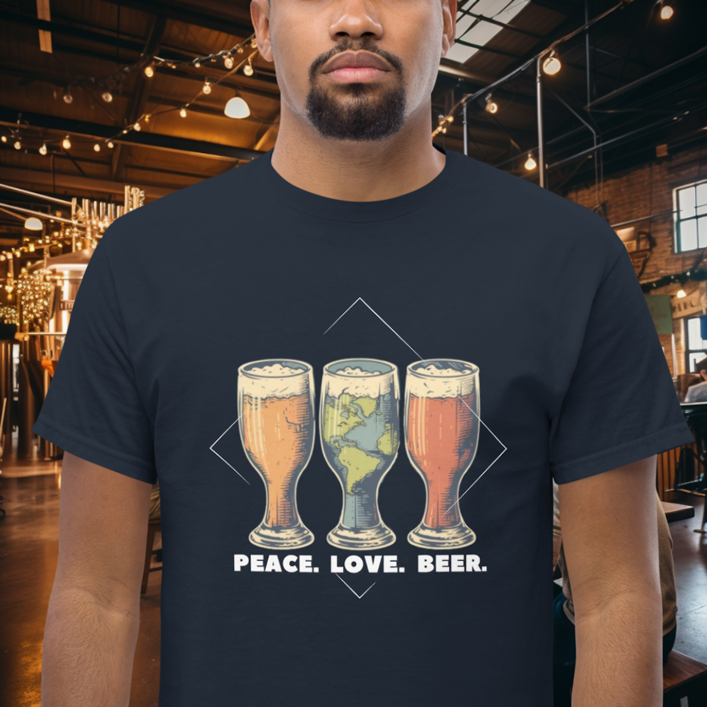 Peace Love Beer T-Shirt