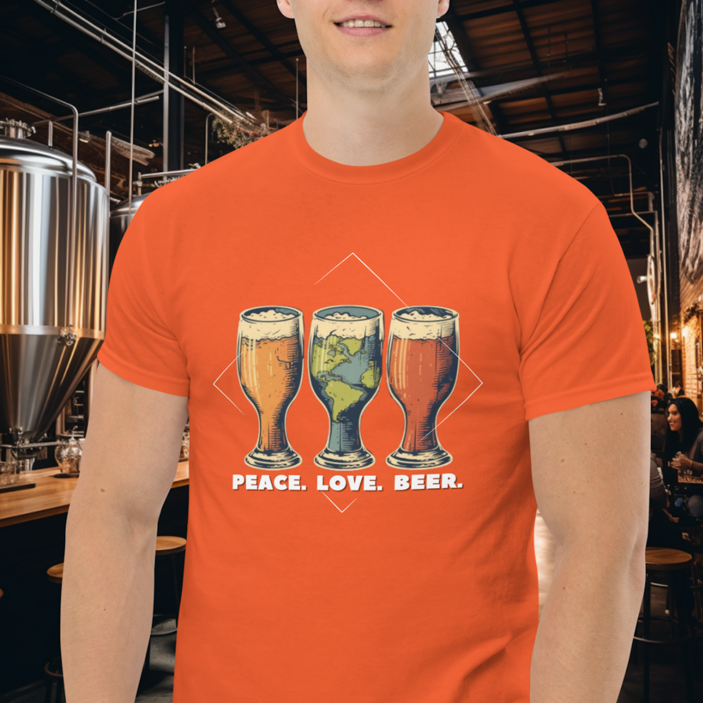 Peace Love Beer T-Shirt