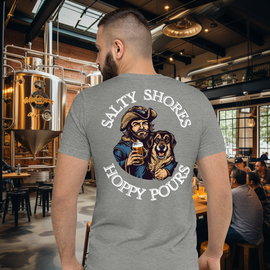 Salty Shores, Hoppy Pours T-shirt