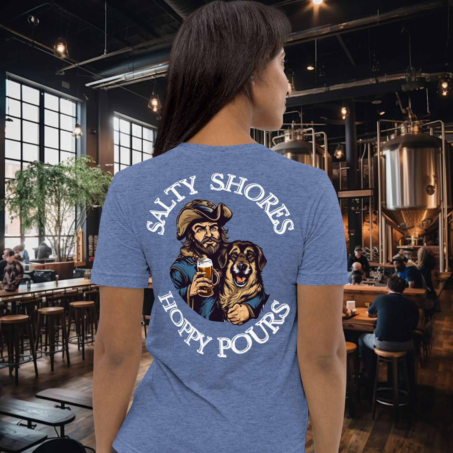 Salty Shores, Hoppy Pours T-shirt