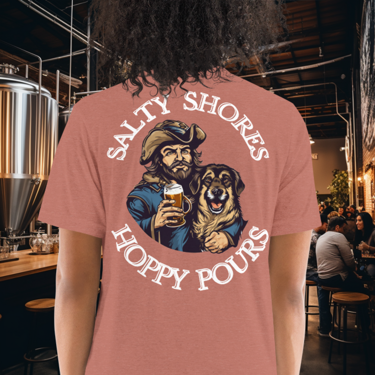 Salty Shores, Hoppy Pours T-shirt