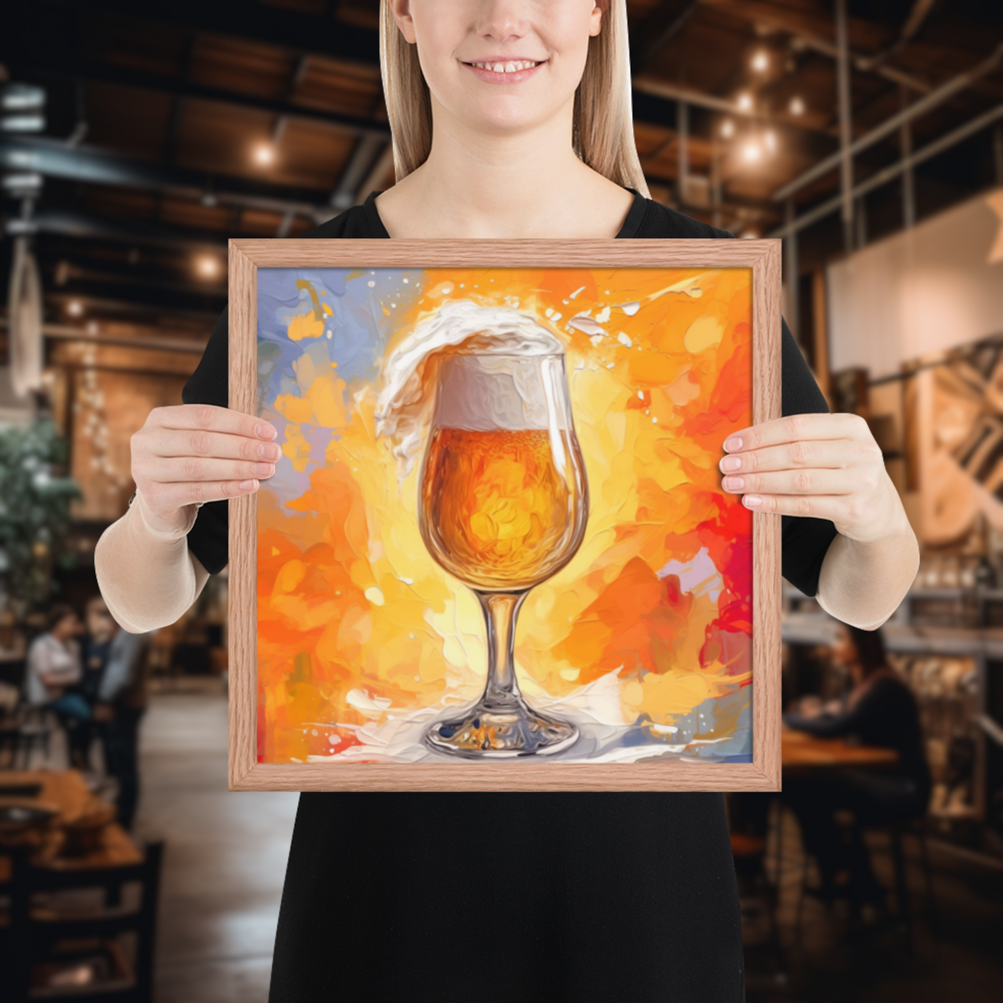 Sunset Sip - Digital Print