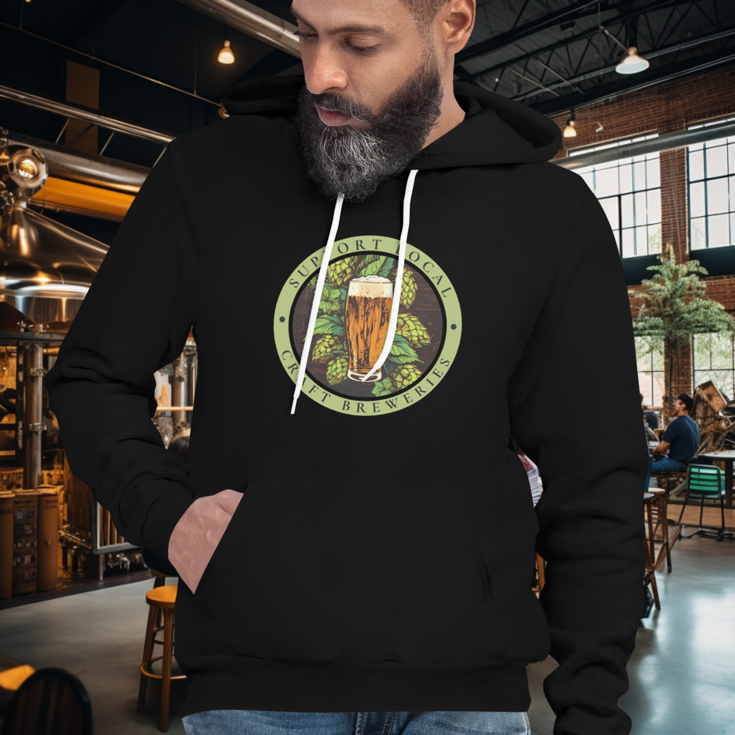 Support Local Breweries Hoodie