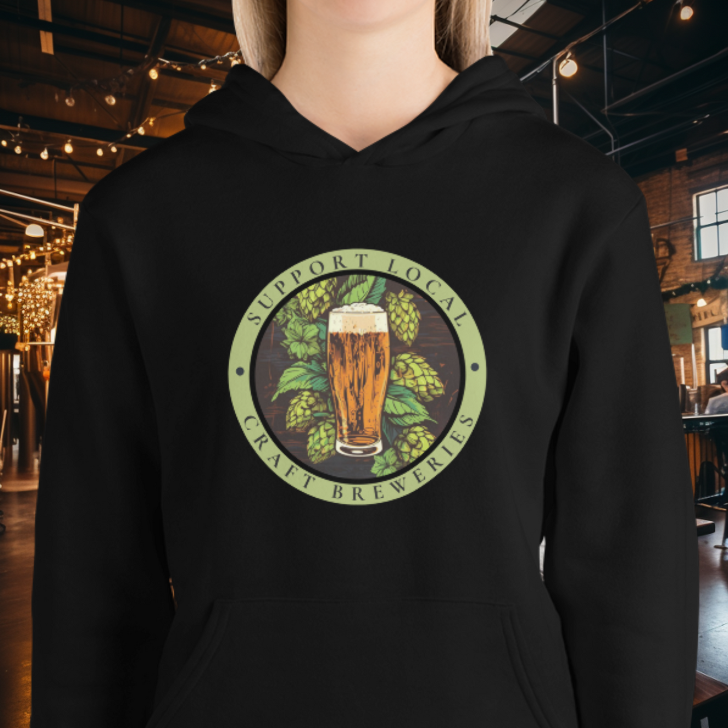 Support Local Breweries Hoodie