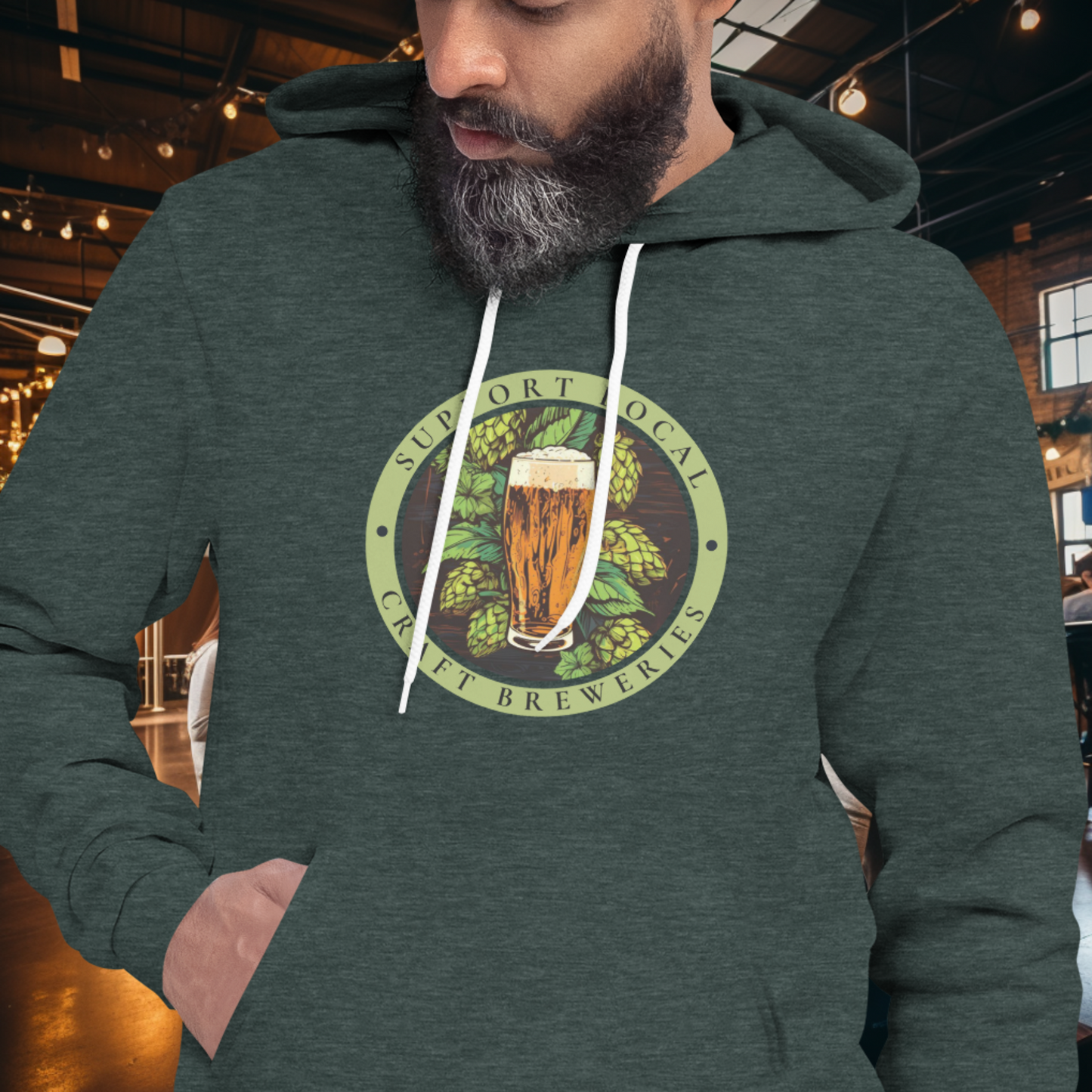 Support Local Breweries Hoodie