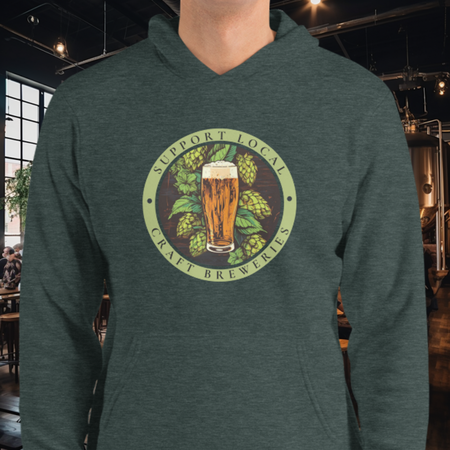 Support Local Breweries Hoodie