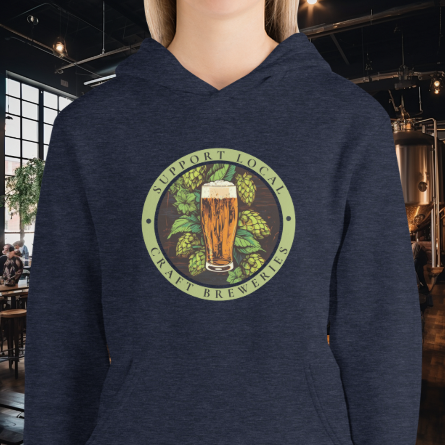 Support Local Breweries Hoodie