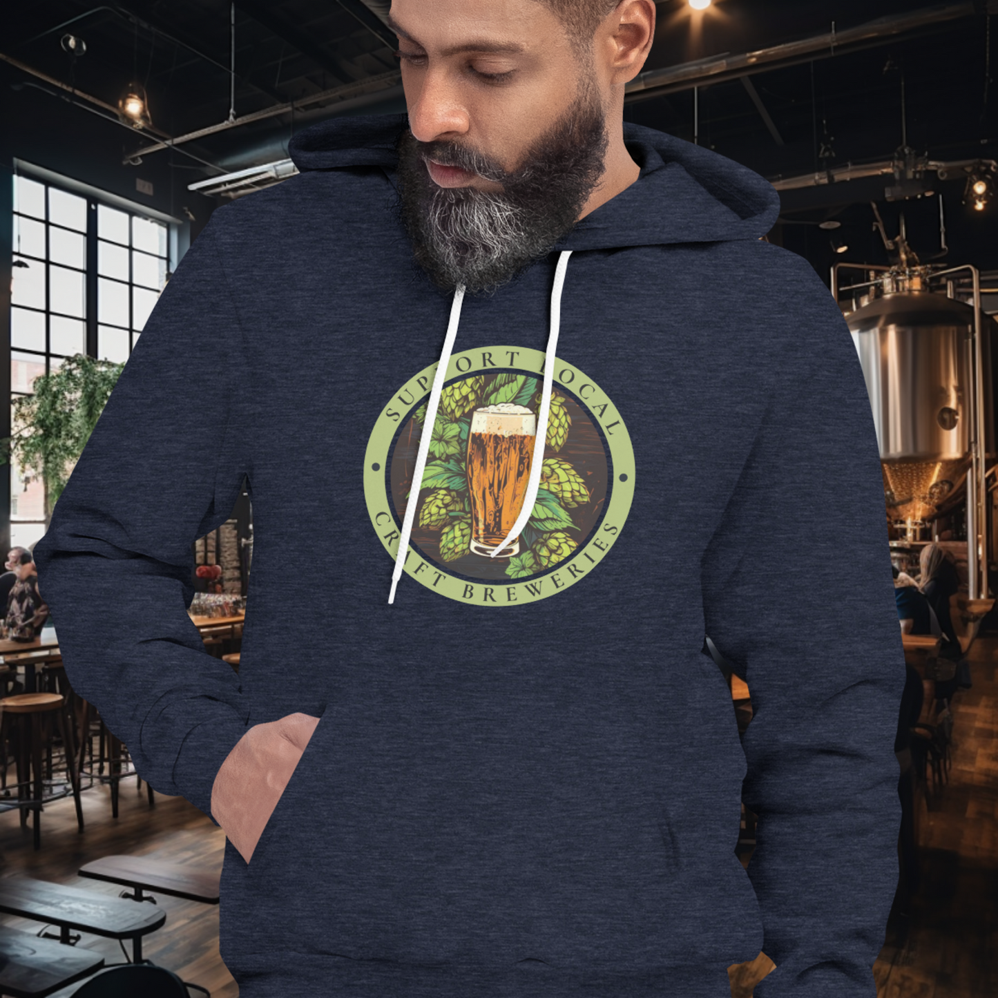 Support Local Breweries Hoodie