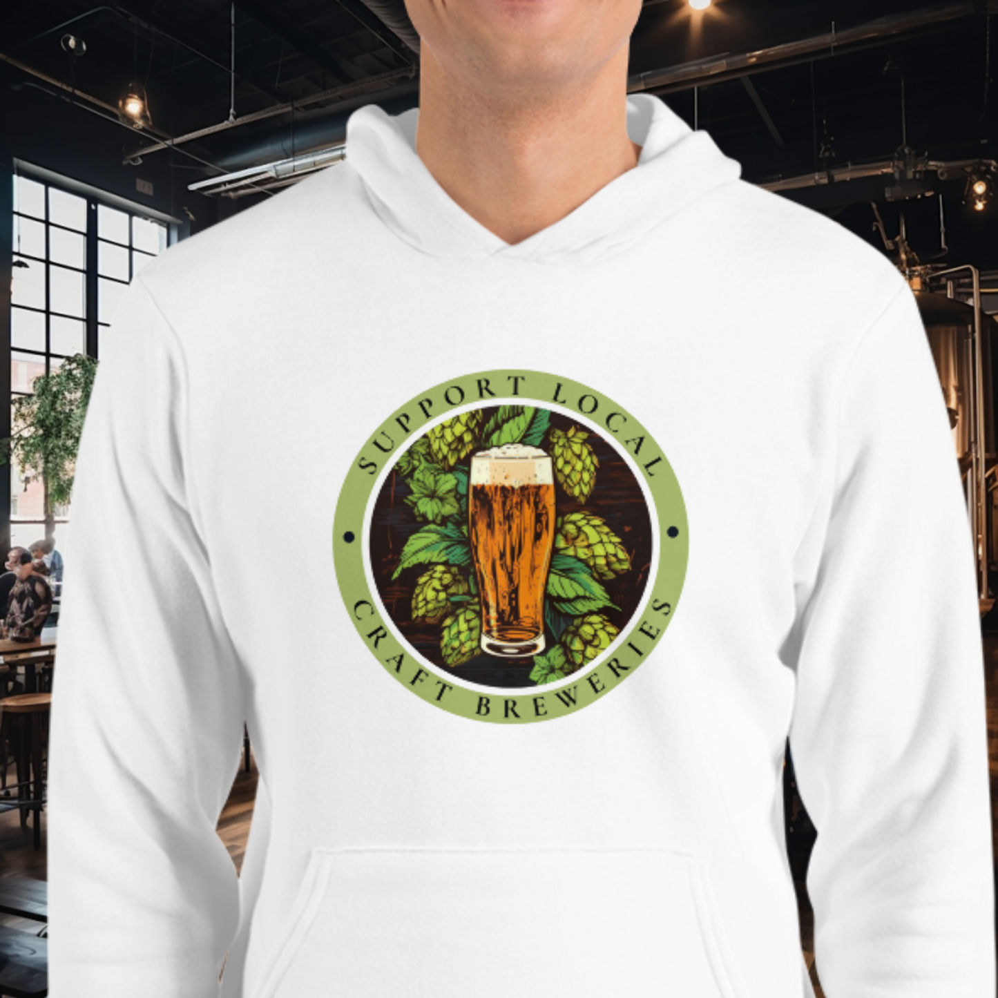 Support Local Breweries Hoodie