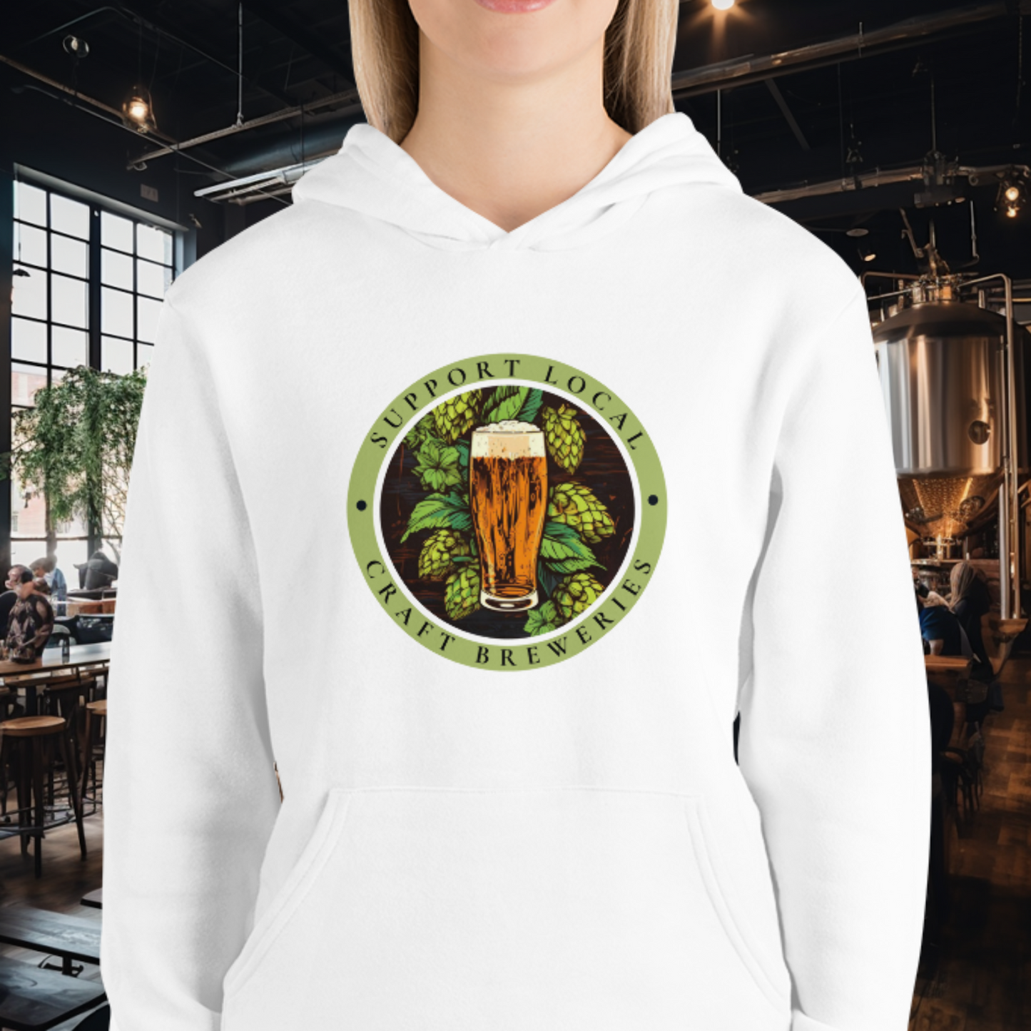 Support Local Breweries Hoodie