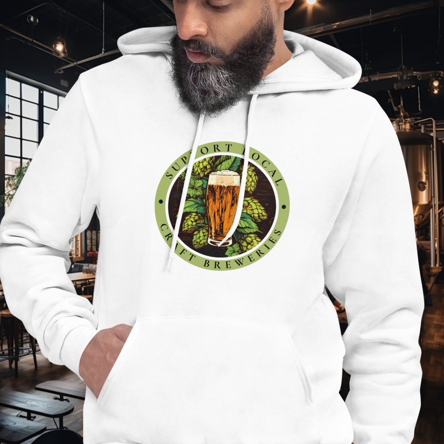 Support Local Breweries Hoodie