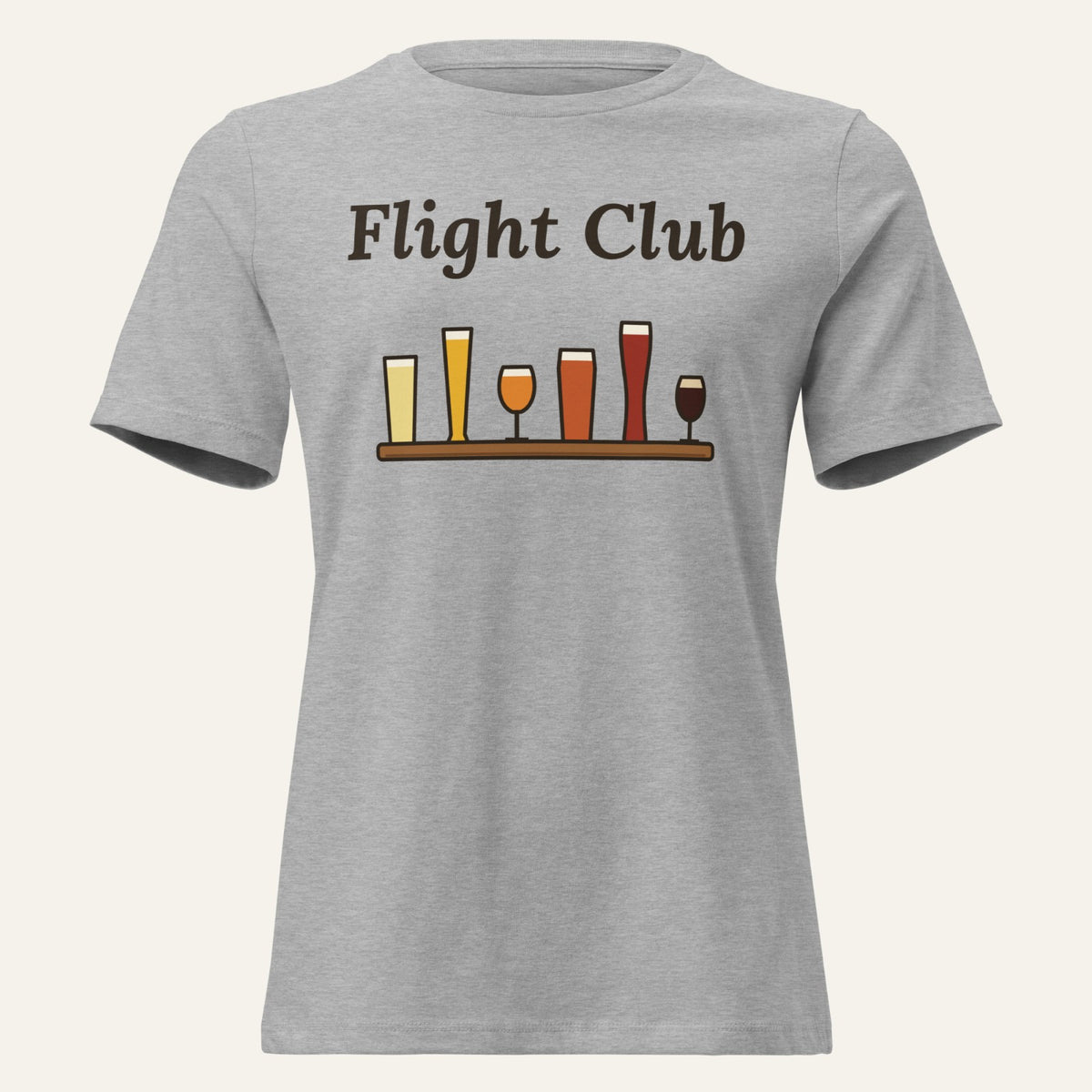 Women's Flight Club Relaxed T-Shirt in Athletic Heather