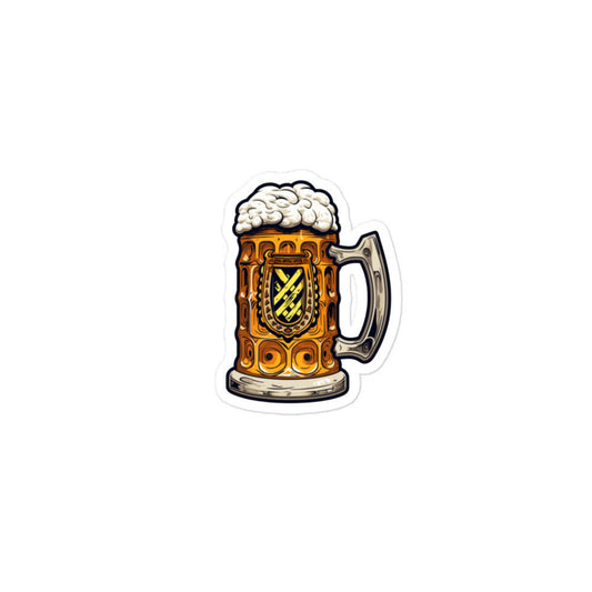 Oktoberfest 2023 Beer Mug Sticker - Yellow