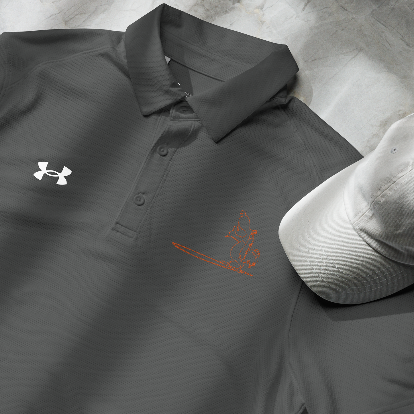 The Slatattouie Polo (Custom Oragne)