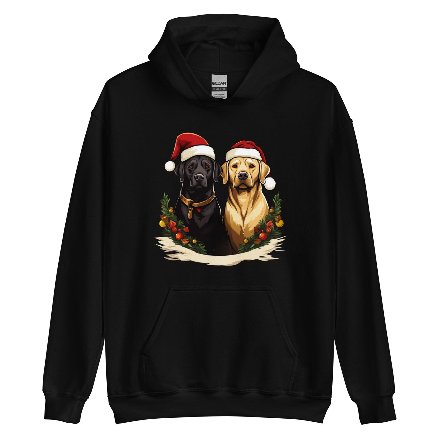 Christmas Lab Hoodie