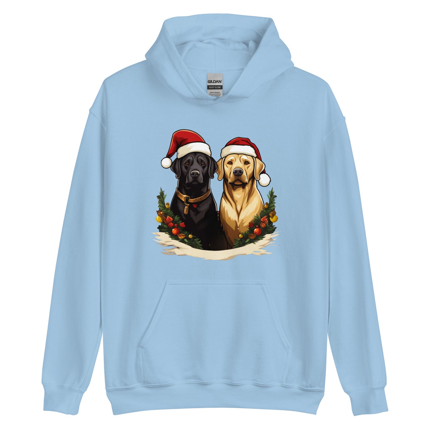 Christmas Lab Hoodie