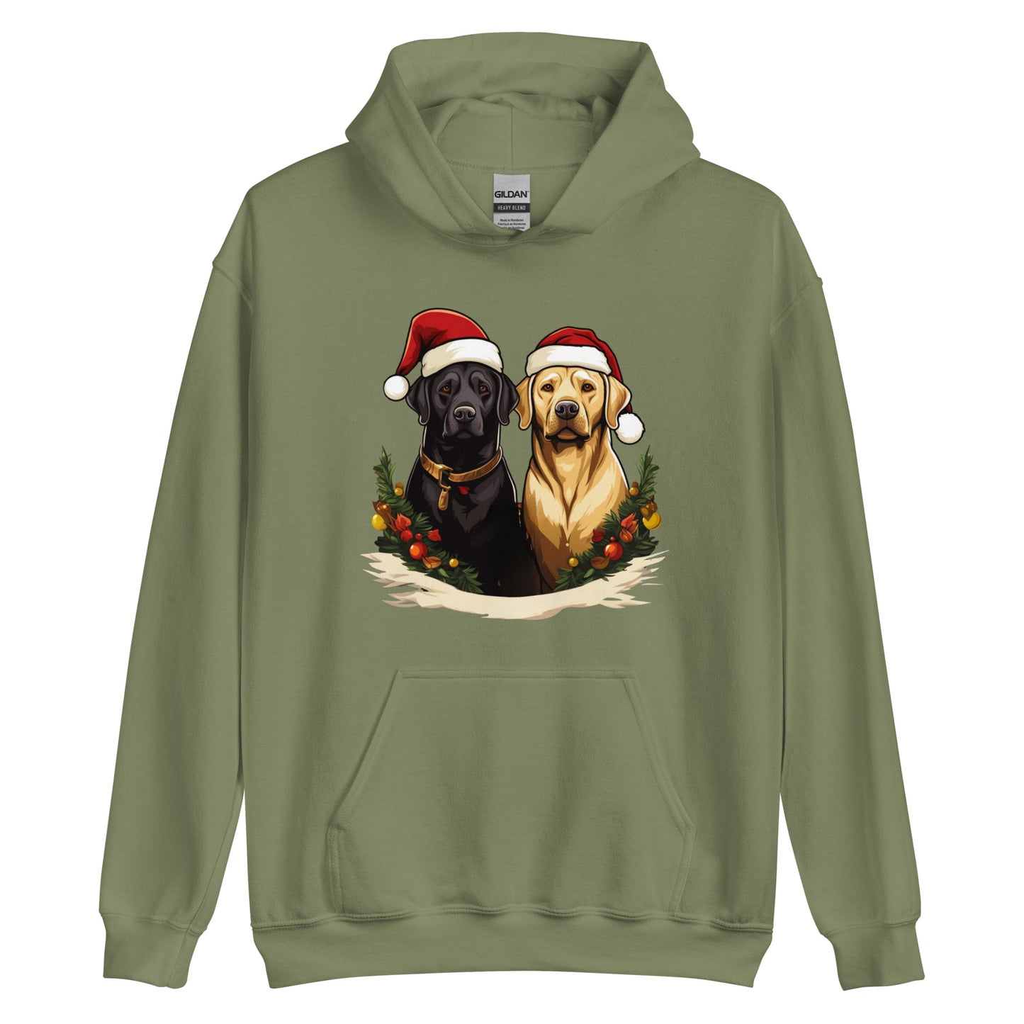 Christmas Lab Hoodie