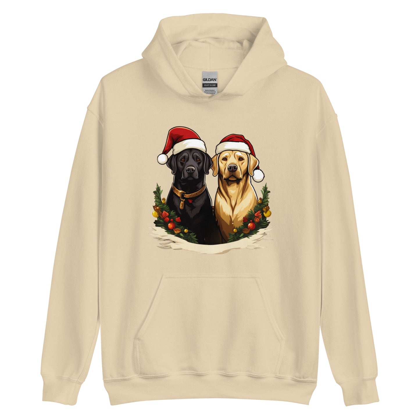 Christmas Lab Hoodie