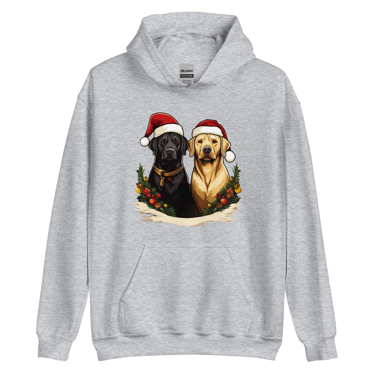 Christmas Lab Hoodie