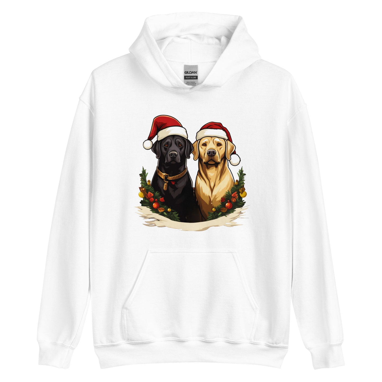 Christmas Lab Hoodie