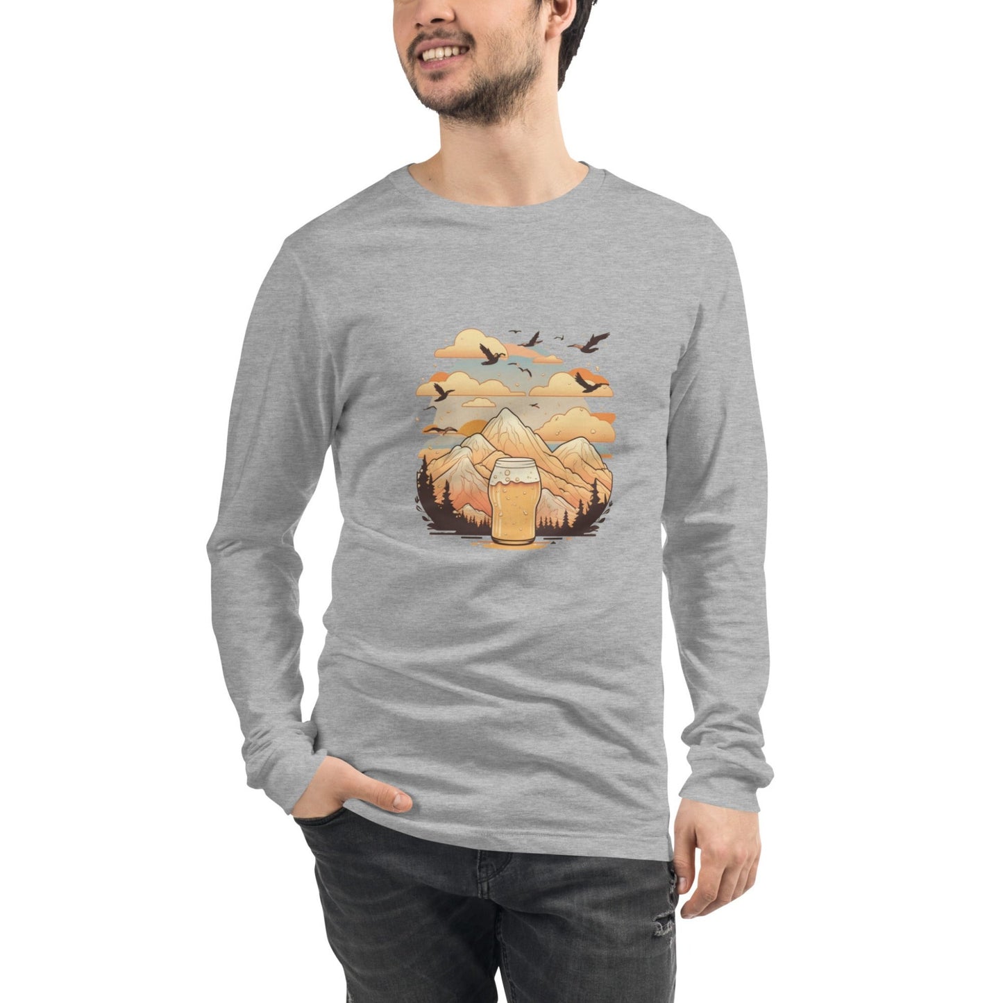 Mountaintop Beer-Topia Unisex Long Sleeve Tee