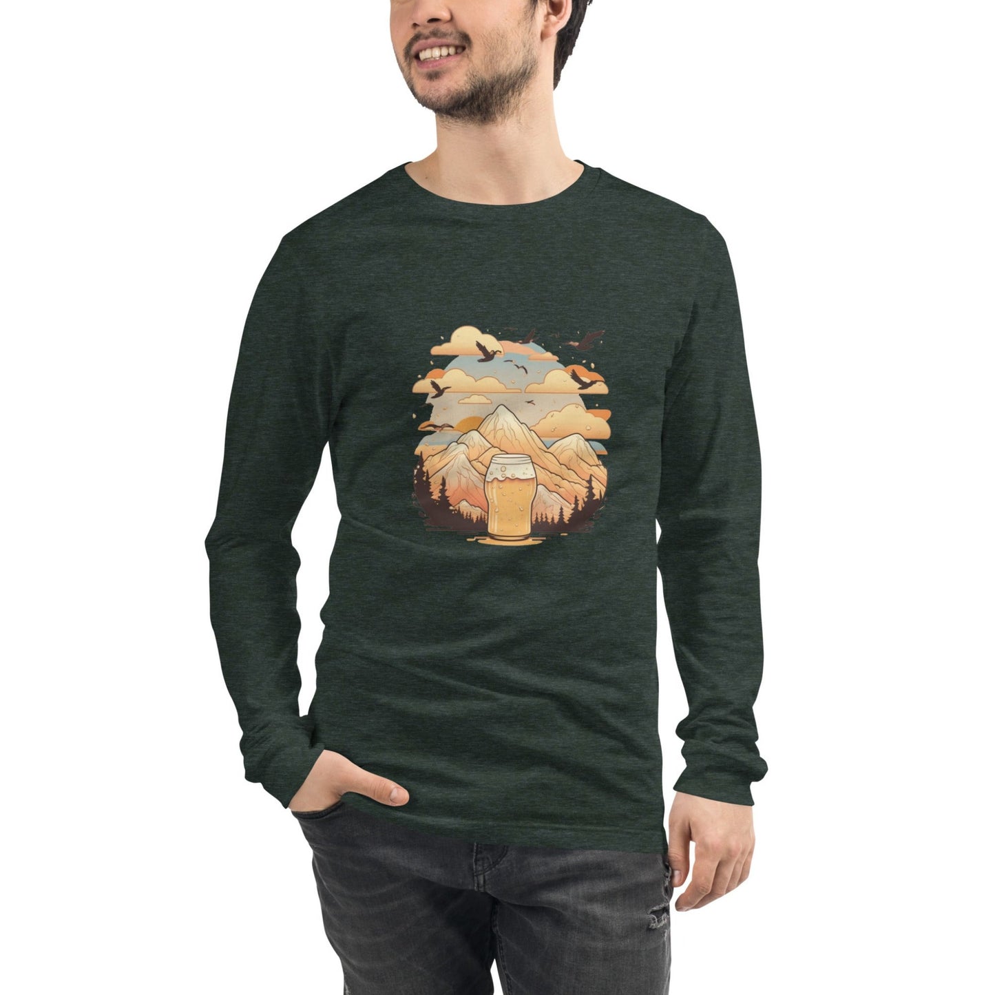 Mountaintop Beer-Topia Unisex Long Sleeve Tee