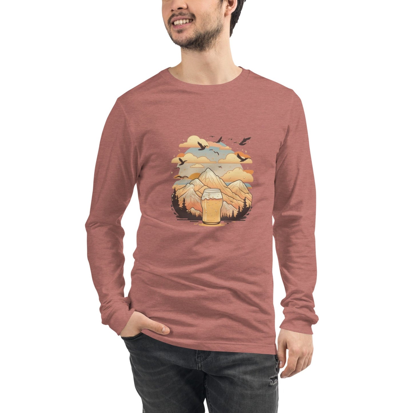 Mountaintop Beer-Topia Unisex Long Sleeve Tee